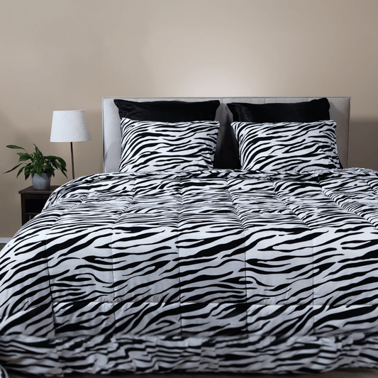 Zelesta Comfort Design Sommerbettdecke - Zebra Skin