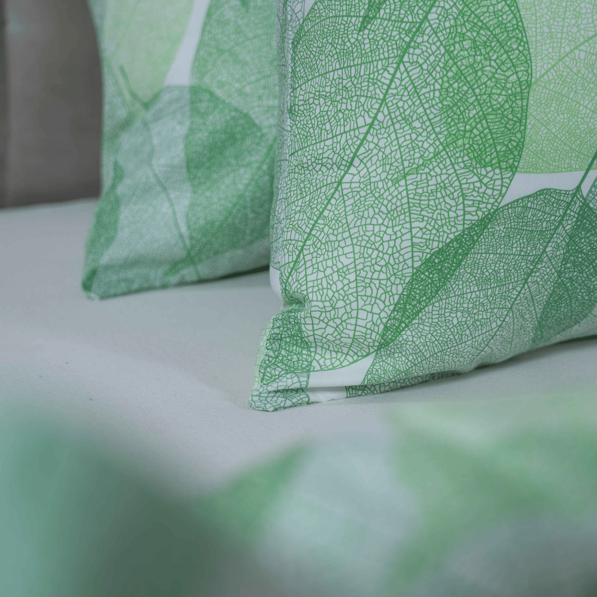 Zelesta Comfort Design Kissenbezug-Set von 2 - Fresh Leaf