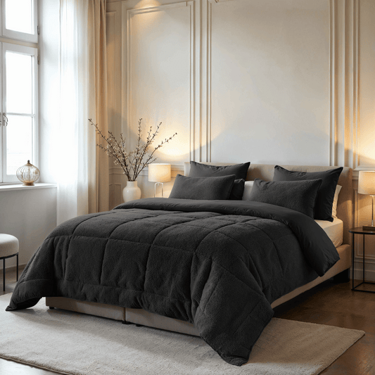 Zelesta Special Teddy Bettdecke - Anthrazit