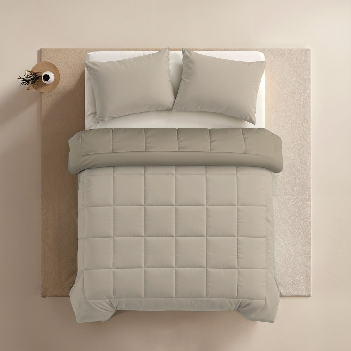 Zelesta Comfort Duo Kissenbezug – Champagner