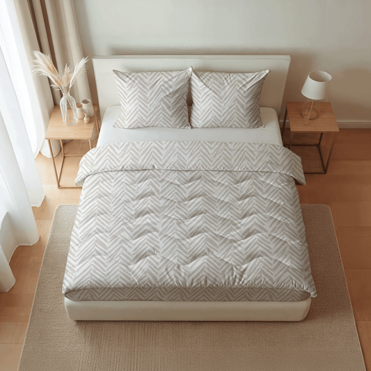 Zelesta Pure Design Baumwollbettdecke - Ethnic Cream