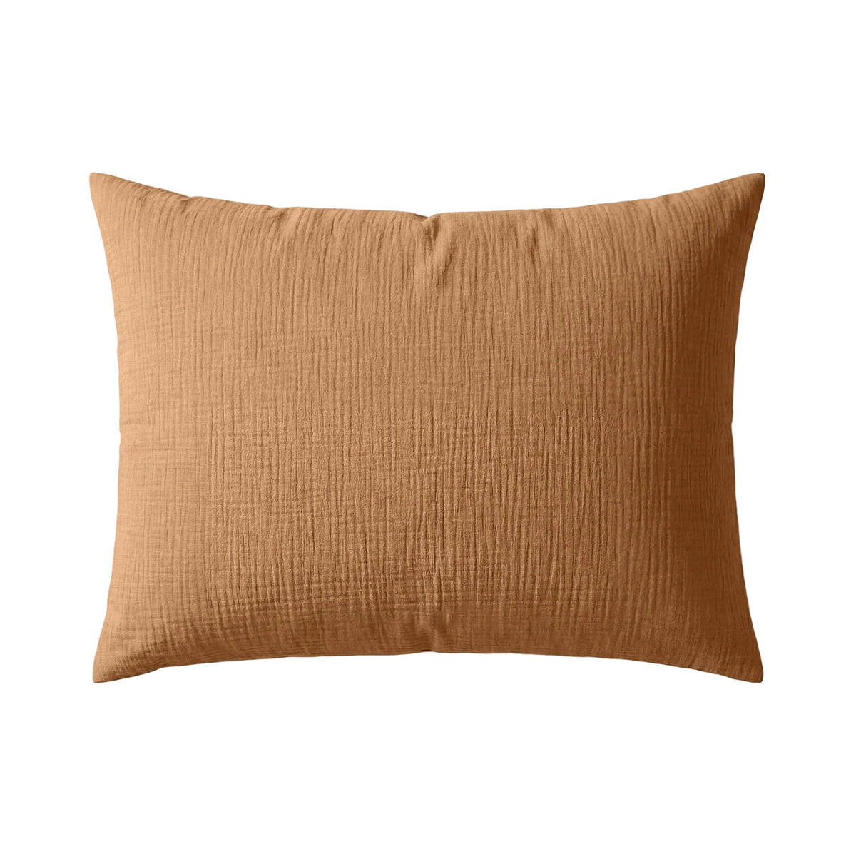 Zelesta Deluxe Baumwoll-Musselin-Kissenbezug-Set, 2 Stück – Terra