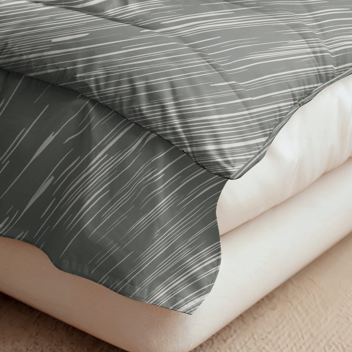 Zelesta Pure Design Baumwollbettdecke - Mellow Stone