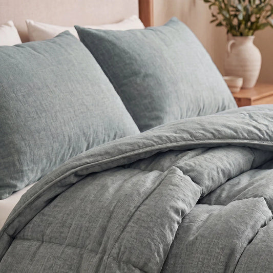 Zelesta Comfort Struktur Kissenbezug Set, 2 Stück – Grün
