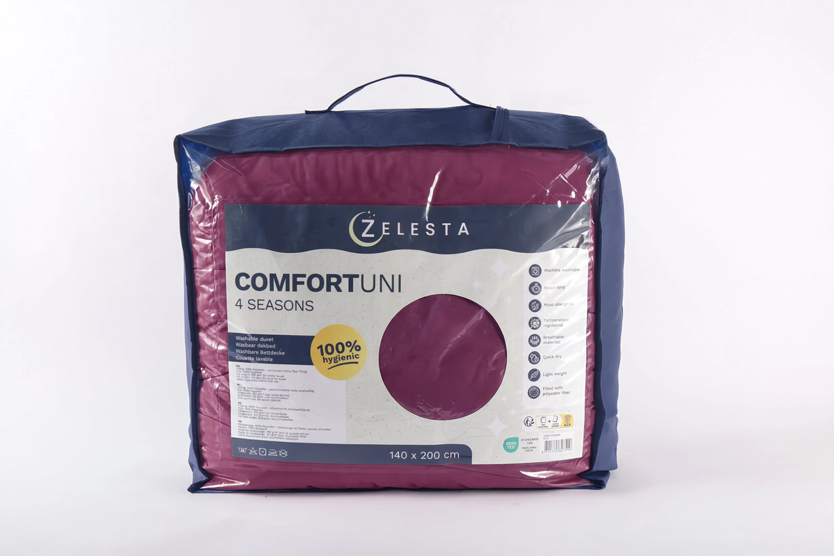 Zelesta Comfort Uni Ganzjahresdecke – Bordeaux