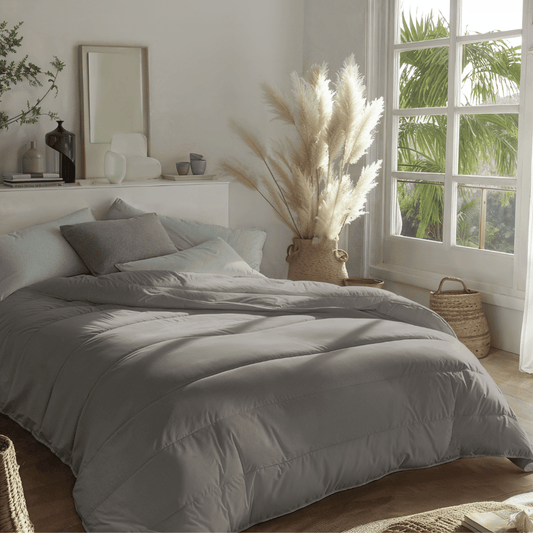 Zelesta Everyday Uni Bettdecke - Sanftes Grau