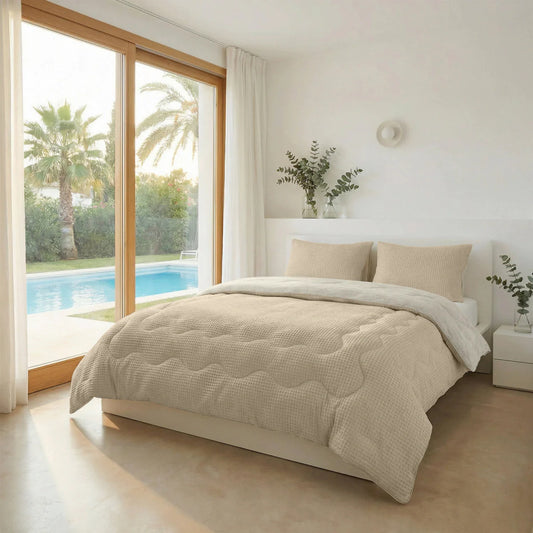 Zelesta Special Cooling Serene Sommerbettdecke – Sand