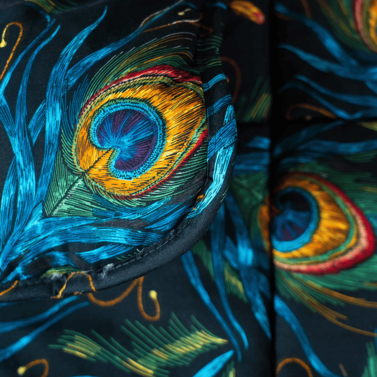 Zelesta Comfort Design Bettdecke - Peacock Feathers