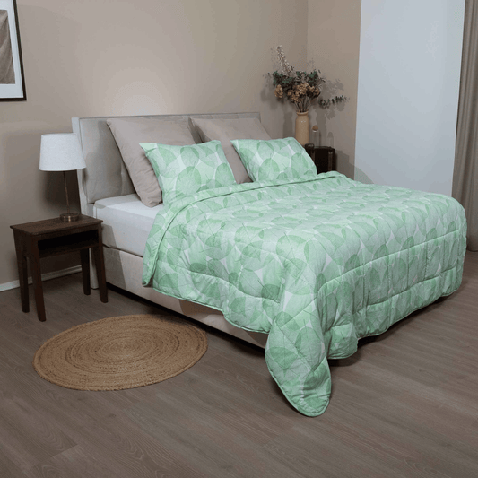 Zelesta Comfort Design Sommerbettdecke - Fresh Leaf