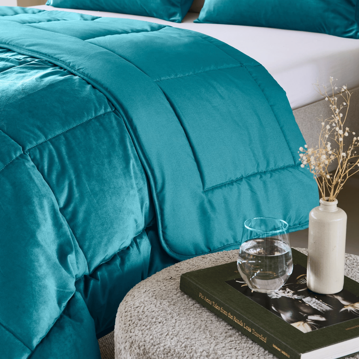 Zelesta Special Velvet Bettdecke - Petrol