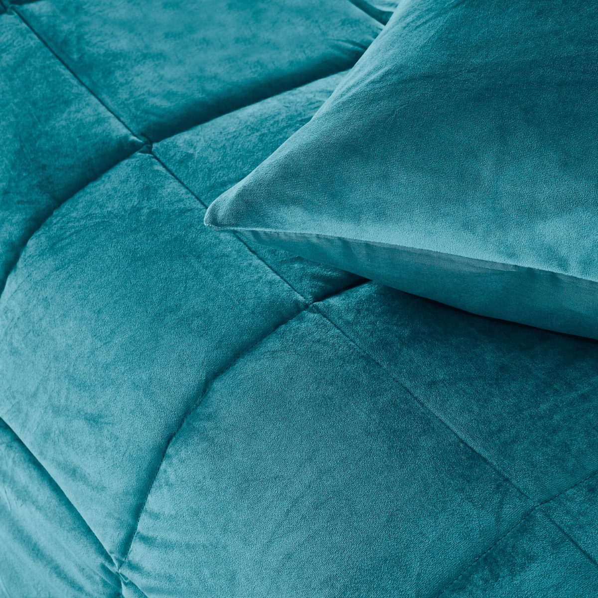 Zelesta Special Velvet Bettdecke - Petrol