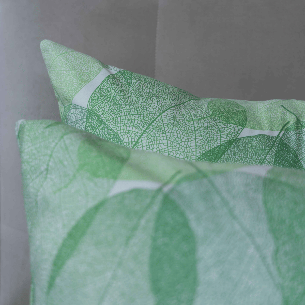 Zelesta Comfort Design Kissenbezug-Set von 2 - Fresh Leaf