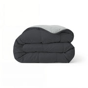 Zelesta Comfort Duo Duvet - Soft Black & Silver Grey
