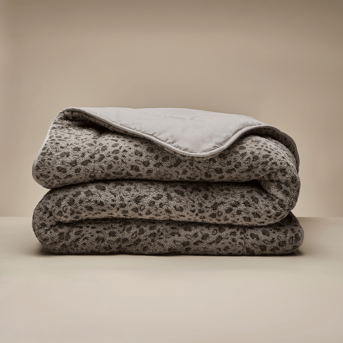 Zelesta Special Teddy Panther Bettdecke – Taupe