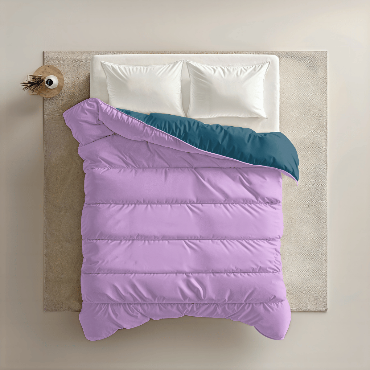 Zelesta Royalbed – Petrol und Lila