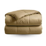 Zelesta Deluxe Uni Satin Baumwollbettdecke – Ocker Gelb