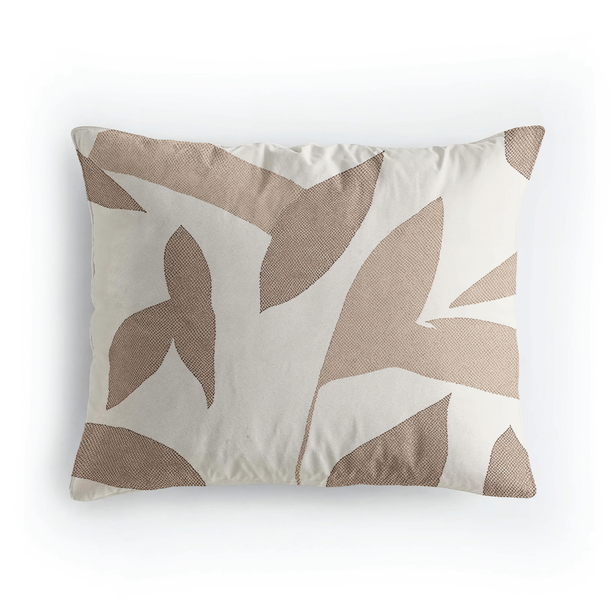 Zelesta Pure Design Baumwoll-Kissenbezug-Set, 2 Stück - Beige Autumn