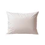 Zelesta Deluxe Perkal-Baumwoll-Kissenbezug-Set, 2 Stück – Creme