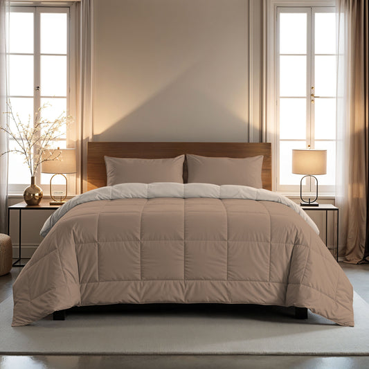 Zelesta Comfort Duo Duvet - Terra & Sand