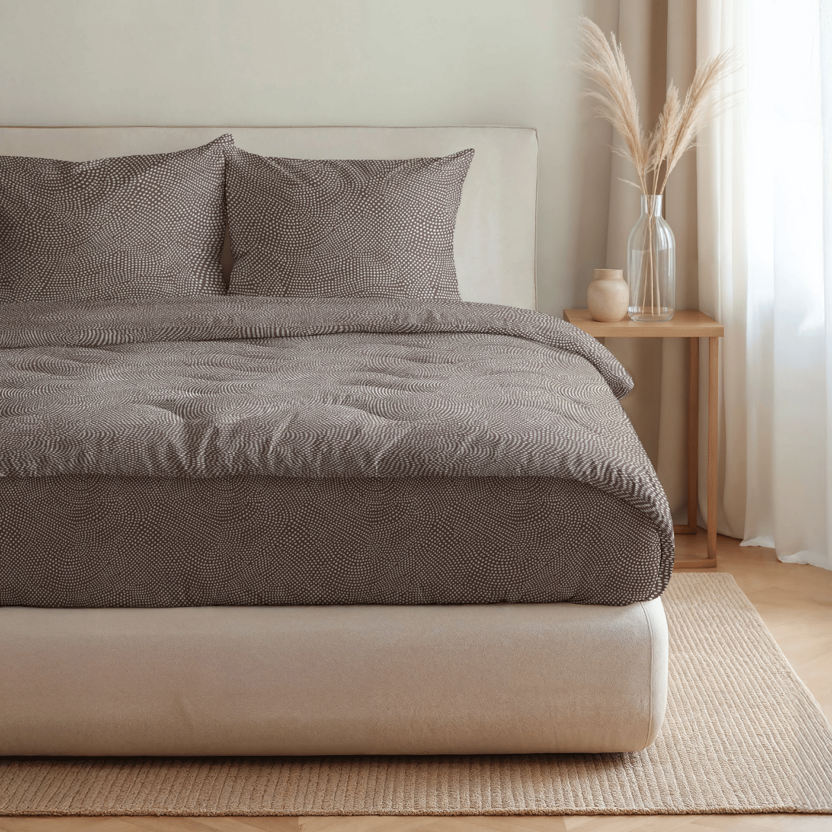 Zelesta Pure Design Baumwollbettdecke - Brown Animal