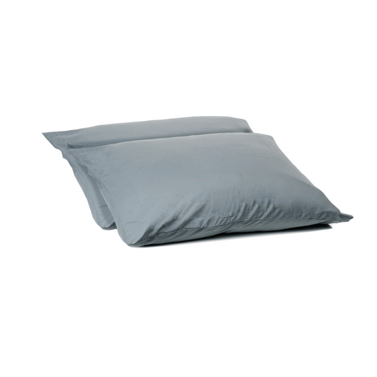 Zelesta Comfort Uni Kissenbezug-Set von 2 - Grau