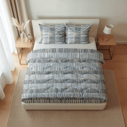 Zelesta Pure Design Baumwollbettdecke - Checkerboard