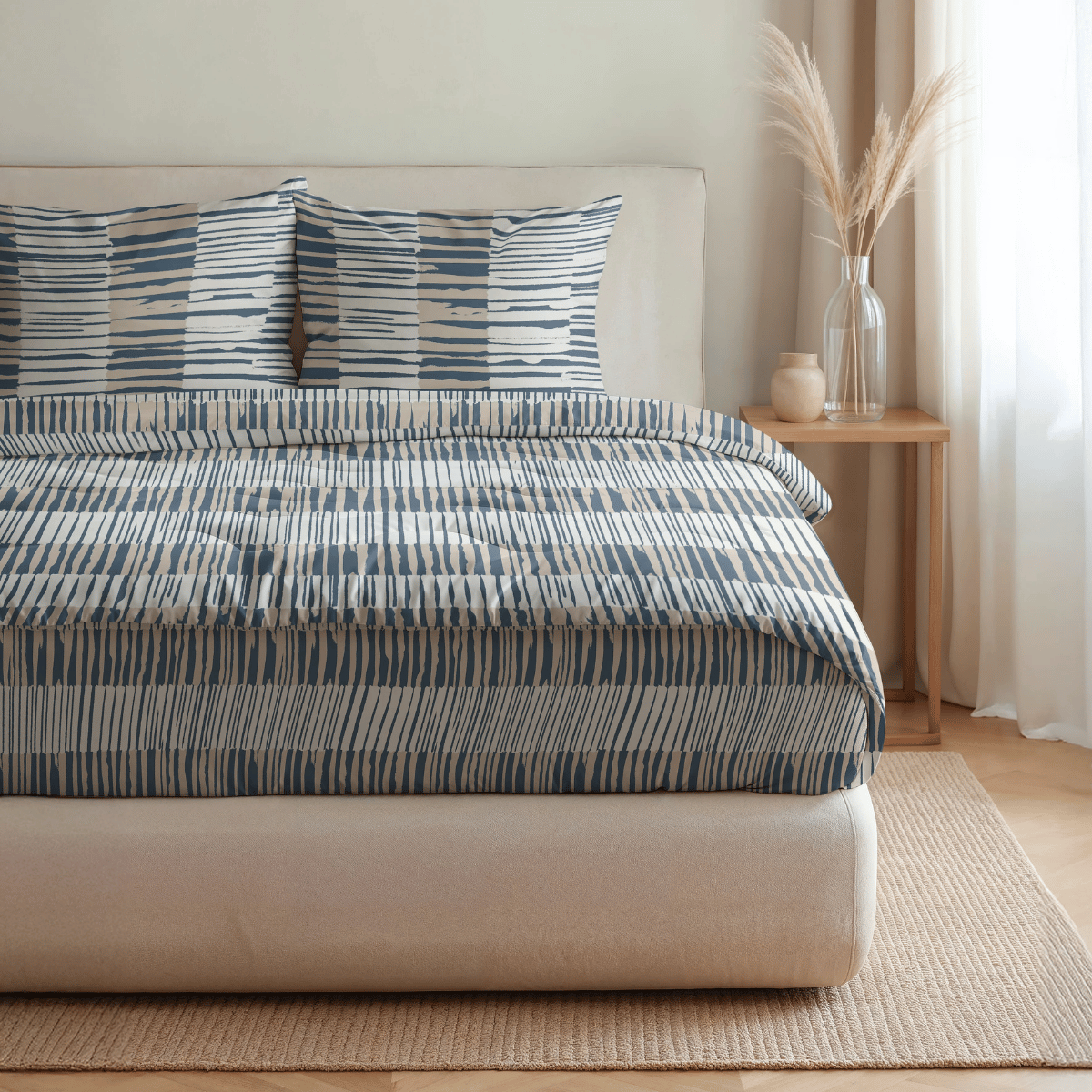 Zelesta Pure Design Baumwollbettdecke - Checkerboard