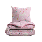 Zelesta Comfort Kids Bettdecke - Regenbogen-Einhorn