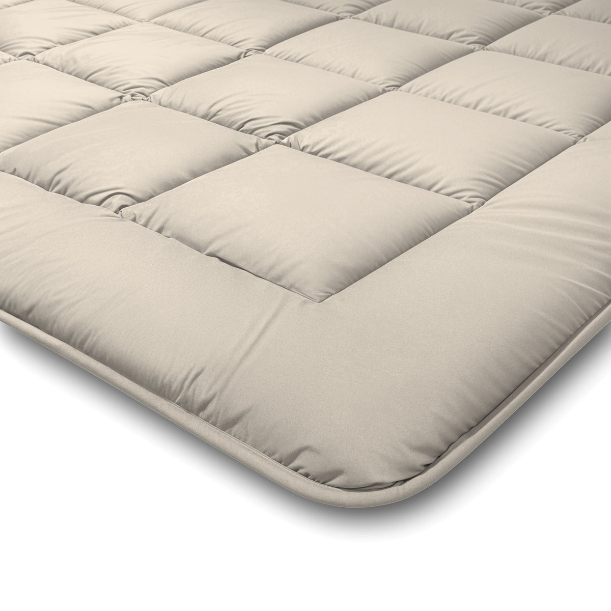 Zelesta Comfort Duo Sommerbettdecke – Taupe & Champagner