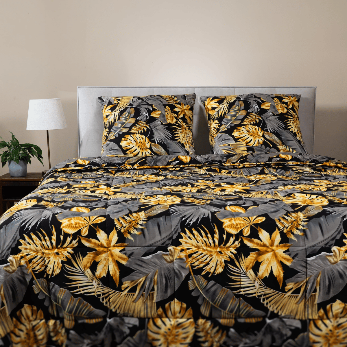 Zelesta Comfort Design Sommerbettdecke - Golden Leaves