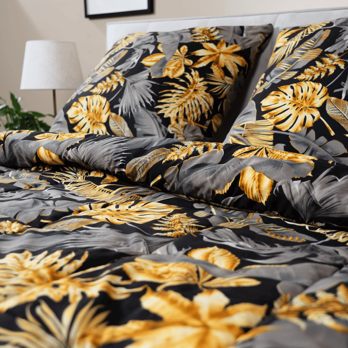 Zelesta Comfort Design Sommerbettdecke - Golden Leaves