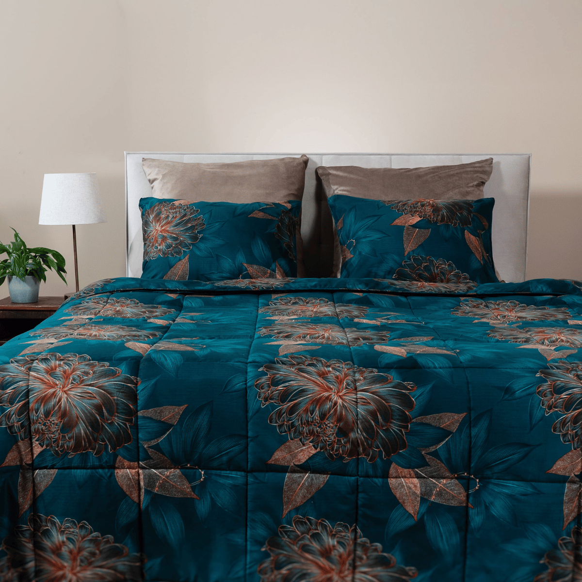 Zelesta Comfort Design Sommerbettdecke - Royal Flowers
