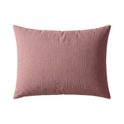 Zelesta Deluxe Baumwoll-Musselin-Kissenbezug-Set, 2 Stück – Staubiges Rosa
