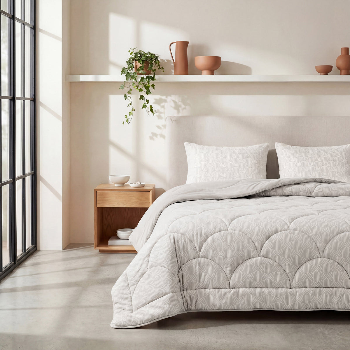 Zelesta Special Flanell Luxus Bettdecke – Creme