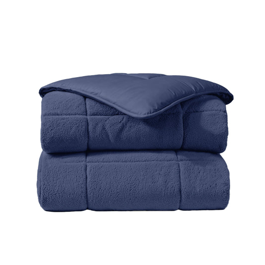 Zelesta Special Teddy Bettdecke - Marineblau