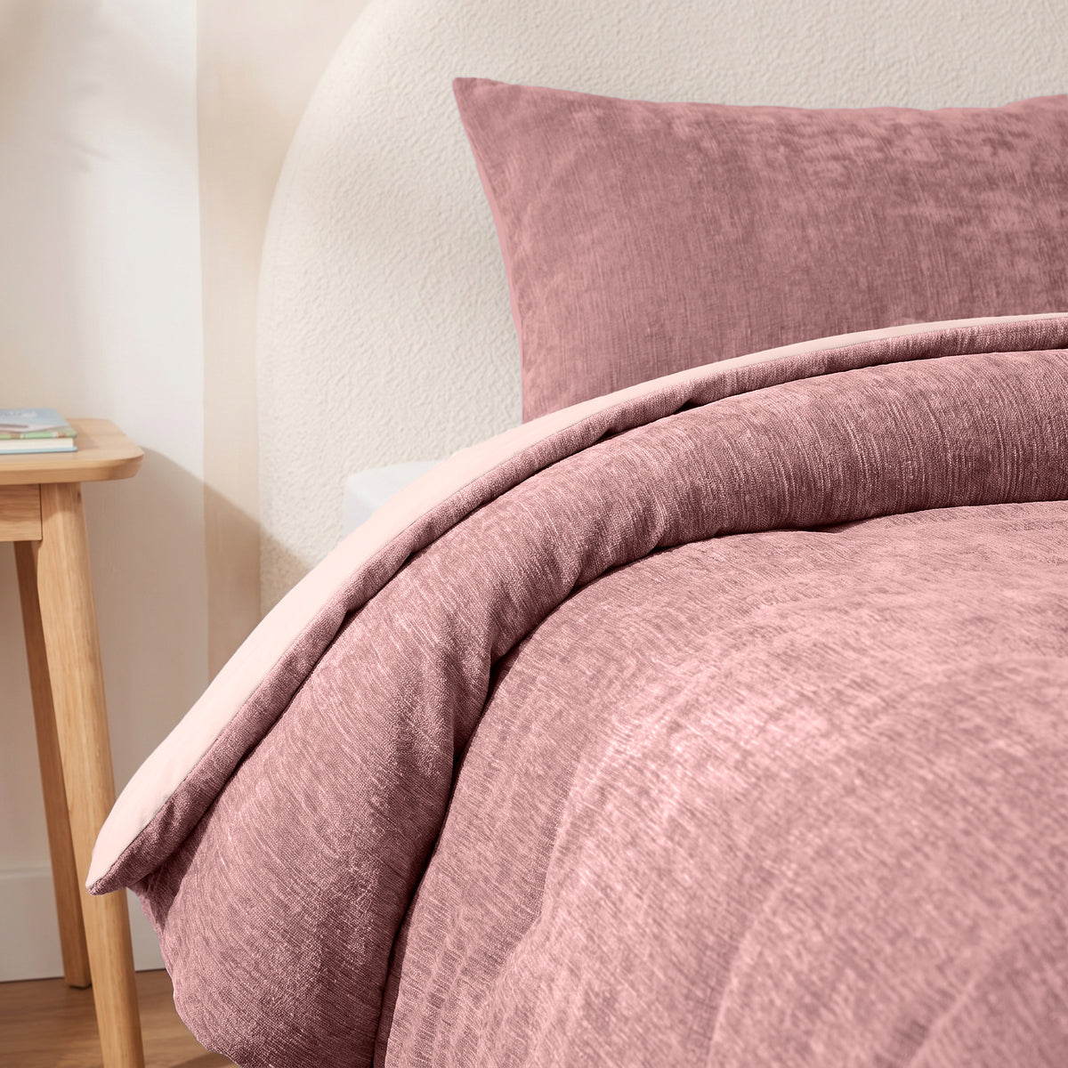 Zelesta Special Kids Chenille Bettdecke – Zartes Rot