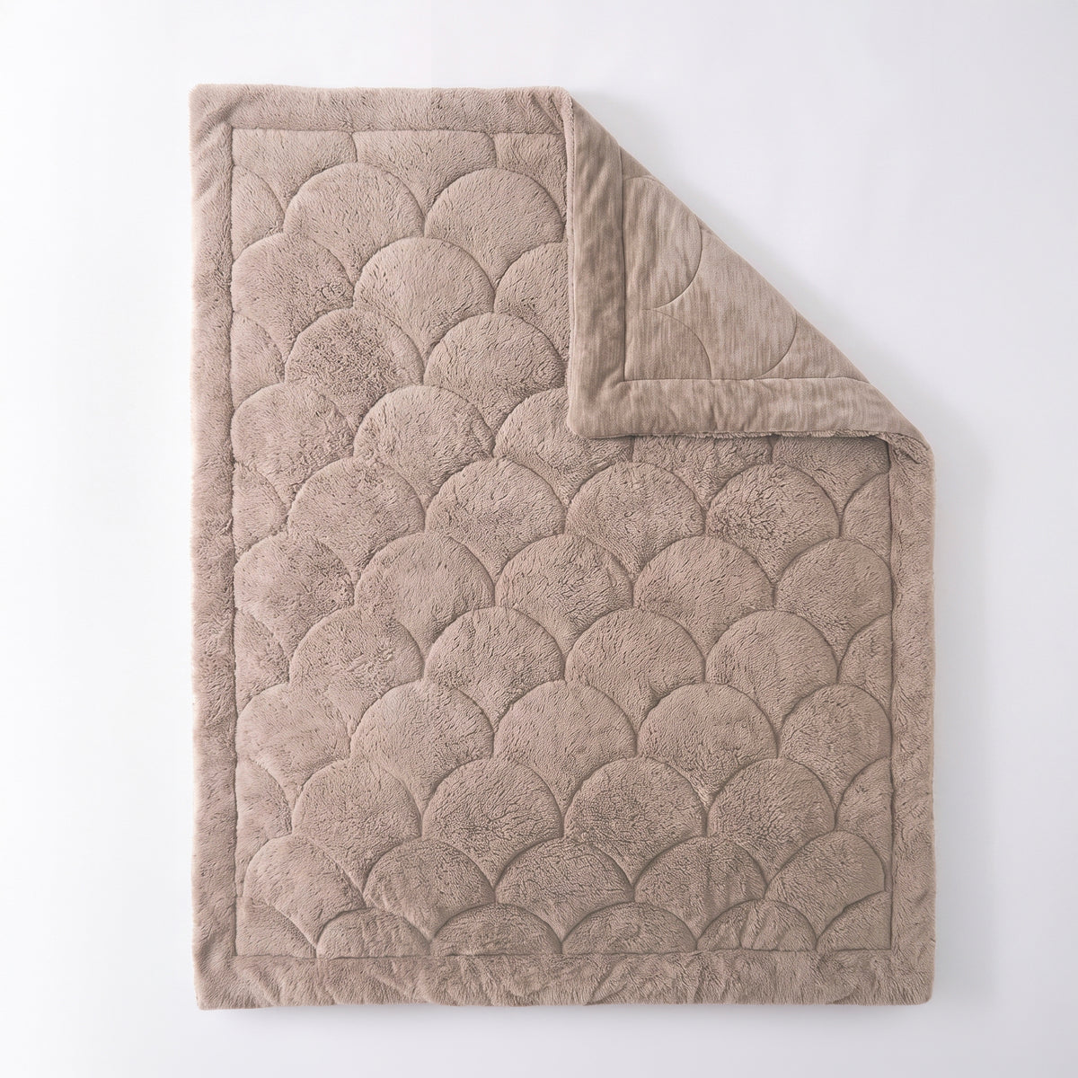Zelesta Special Teddy Chenille Duvet - Dusty Pink