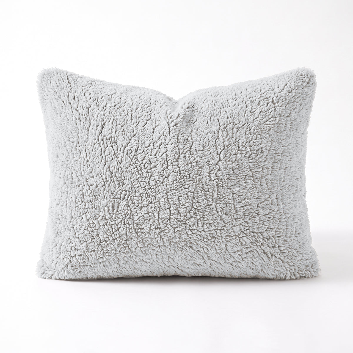 Zelesta Special Teddy Chenille Kissenbezüge Set Von 2 – Grau