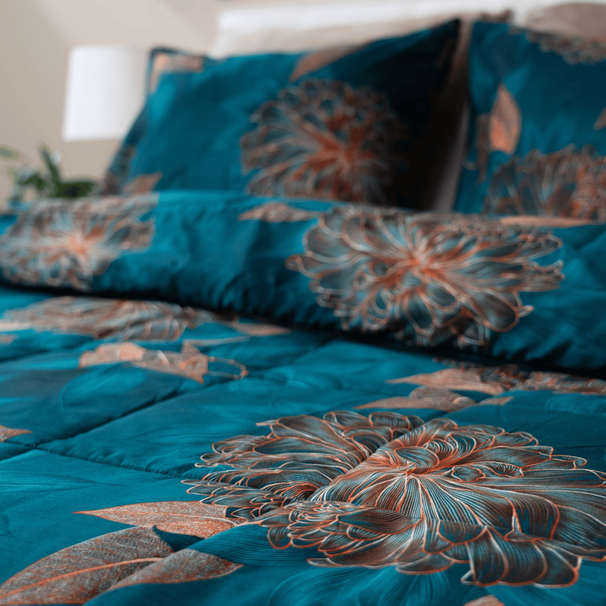 Zelesta Comfort Design Sommerbettdecke - Royal Flowers