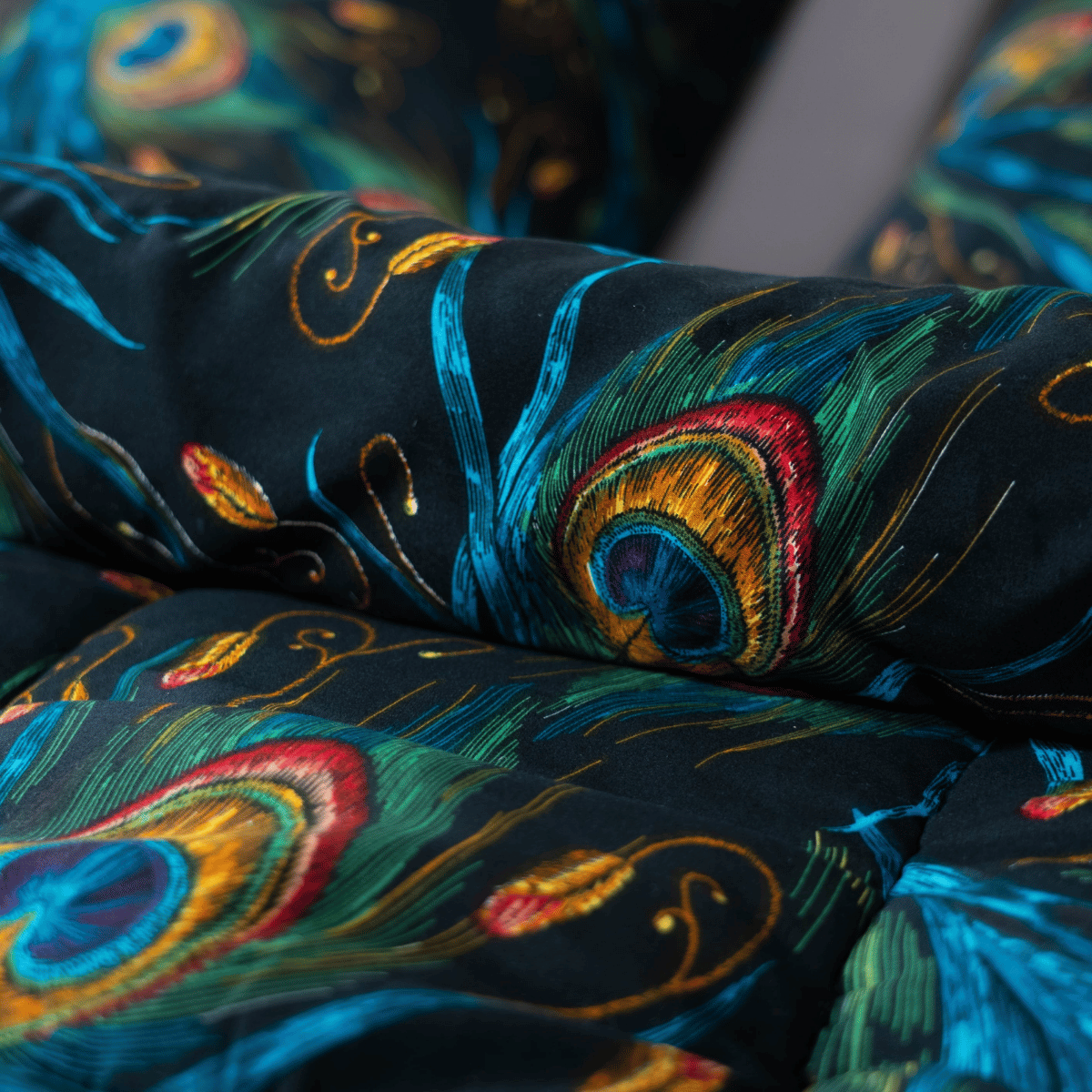 Zelesta Comfort Design Bettdecke - Peacock Feathers