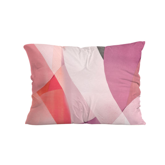 Zelesta Comfort Design Nahtloser Kissenbezug 2er-Set - Colour Block Pink