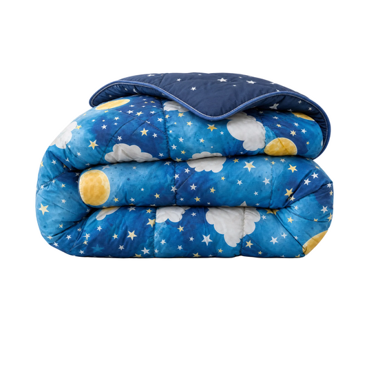 Zelesta Comfort Glow in the Dark Bettdecke - Magische Nacht