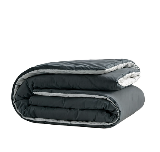 Zelesta Comfort Duo Seamless Duvet - Grey & Anthracite
