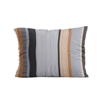Zelesta Comfort Design Kissenbezüge Set mit 2 Stück - Blue Stripes