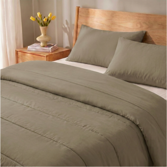 Zelesta Comfort Uni Summer Duvet - Natural Taupe