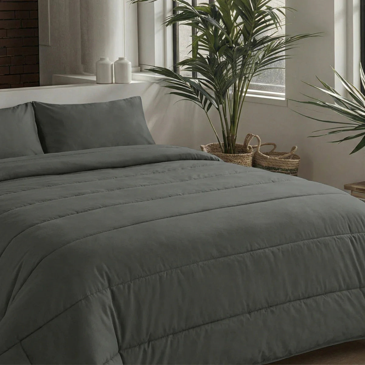 Zelesta Comfort Uni Bettdecke - Anthrazit