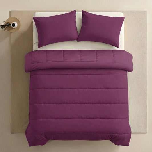 Zelesta Comfort Uni Pillowcases Set Of 2 - Bordeaux