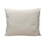 Zelesta Special Teddy Groove Kissenbezug-Set, 2 Stück – Off-White
