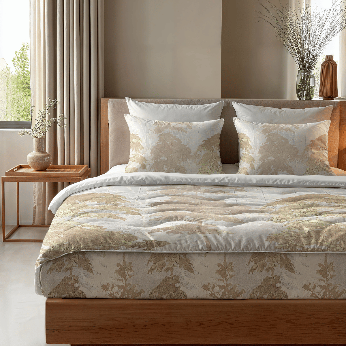 Zelesta Comfort Design Bettdecke - Japanese Tree