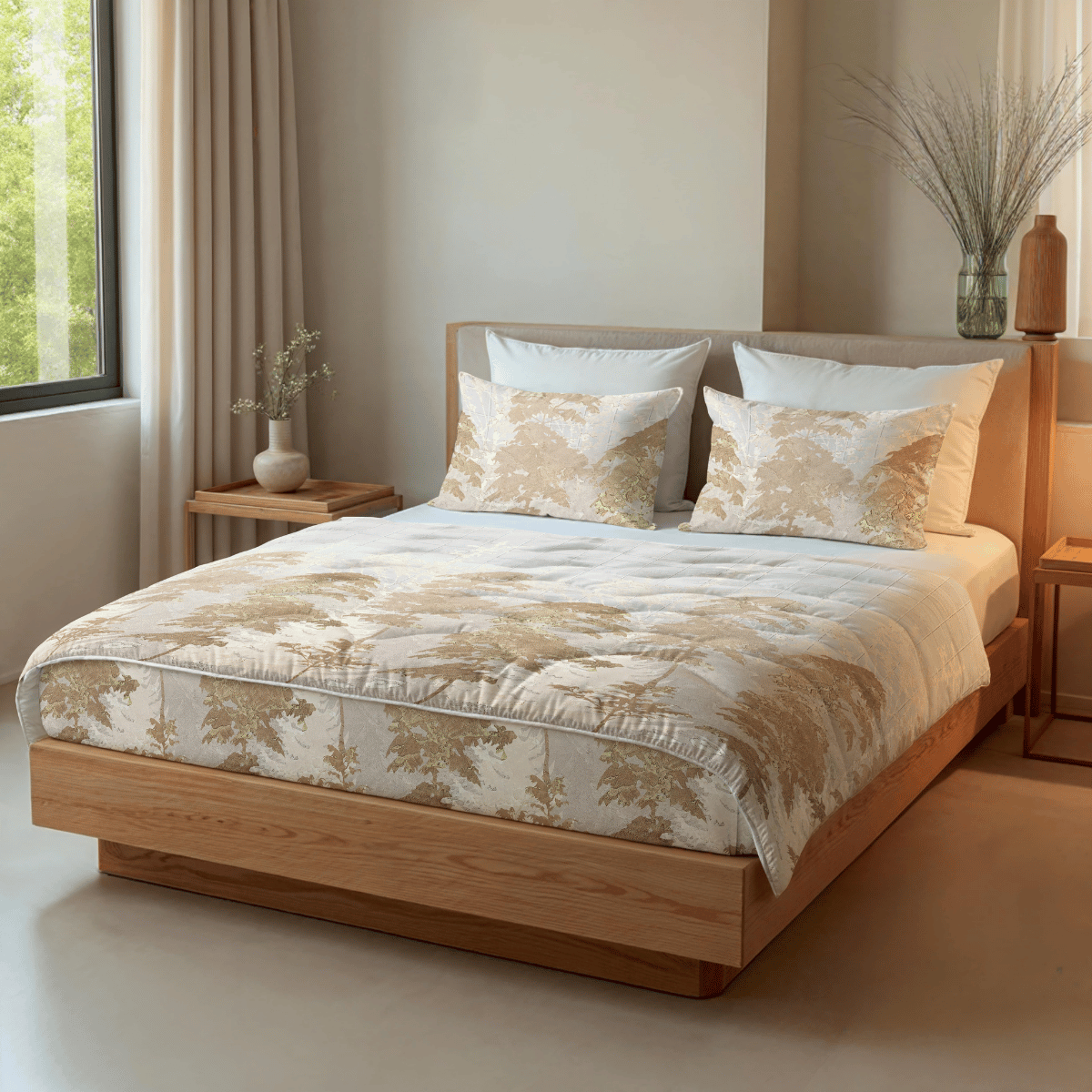 Zelesta Comfort Design Bettdecke - Japanese Tree